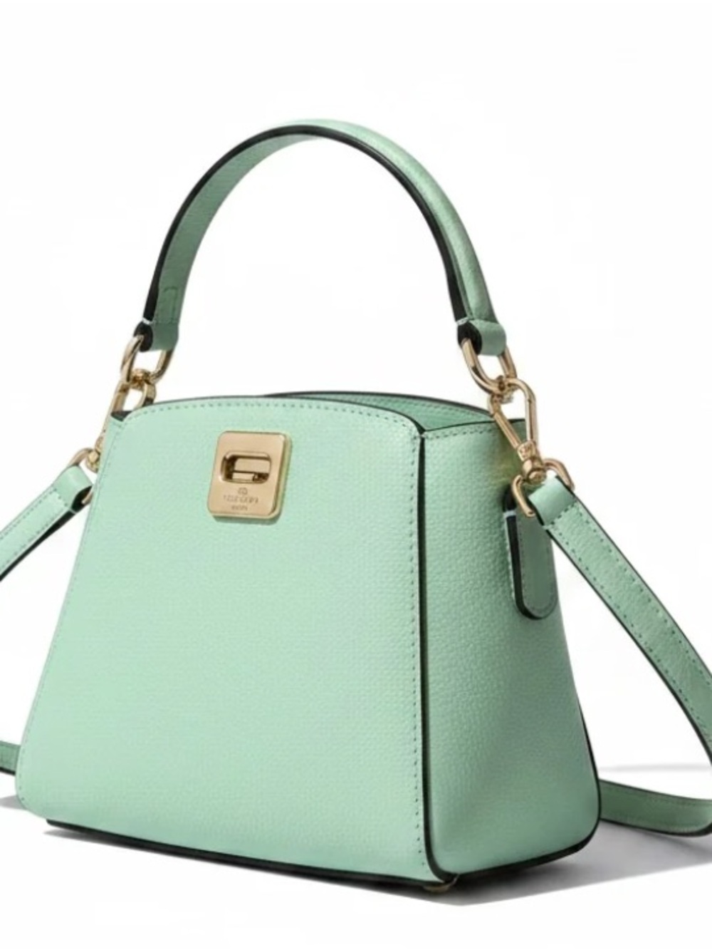 Kate Spade NWT Mint Green Structured Top-Handle Bag by